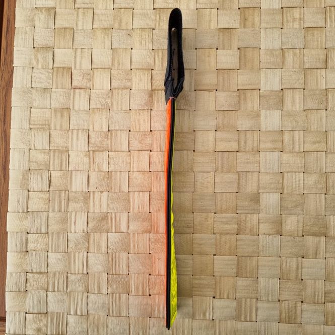 Huvudbild Reflexflärp Längd 15 cm Bredd 25 mm Röd/gul Kardborre 
