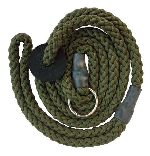Huvudbild Retrieverkoppel Nylon Olive Längd ca 120 cm Diameter 8 mm