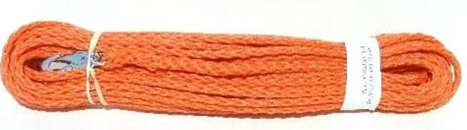Huvudbild Spårlina 10 m 8 mm Polyeten flätad Orange