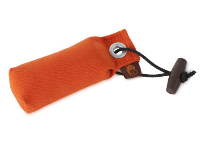 Huvudbild Tygdummy Ca 80 g Orange Plasthandtag Totallängd utan handtag ca 12 cm Diameter ca 4,5 cm