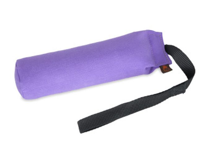 Huvudbild Tygdummy Ca 500 g Lila Bandhandtag Totallängd utan handtag ca 25 cm Diameter ca 7 cm