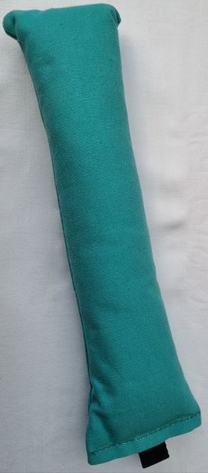 Huvudbild Tygdummy Ca 350 g Grön Utan handtag Totallängd ca 30 cm  Diameter ca 7 cm